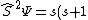 \hat{S}^2\Psi = s(s+1)\Psi